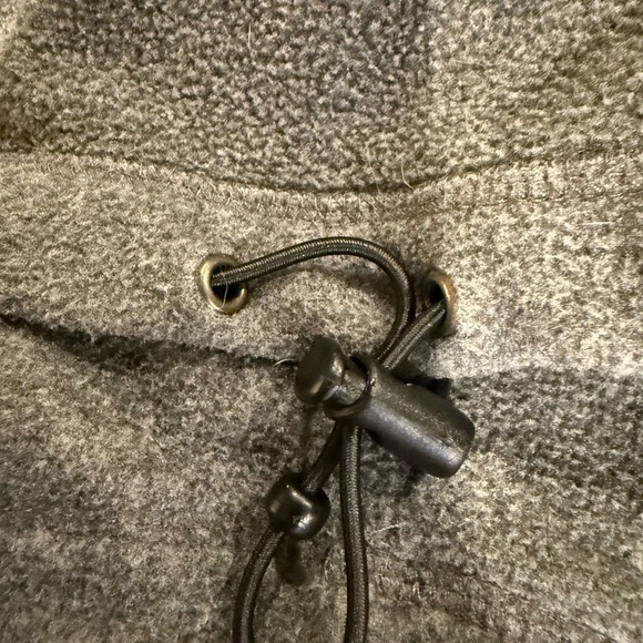 Eddie Bauer Men's Gray Fleece Jacket Zip Up Extra Large - Picture 7 of 8